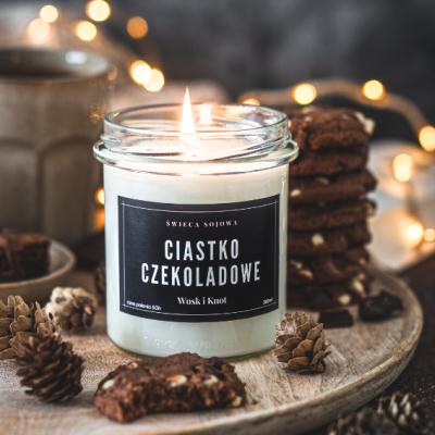 Ciastko Czekoladowe świeca sojowa