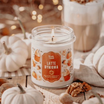 Latte Dyniowa świeca sojowa