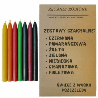 Zestaw czakralny - 7 szt. (1 zestaw)