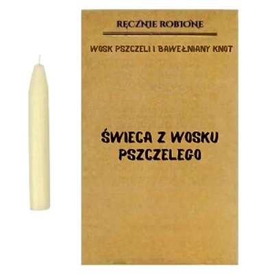 Świeca intencyjna - biała (4szt.)