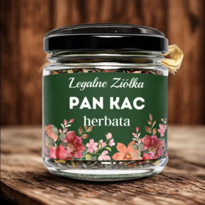 Herbata w słoiczku Pan Kac 50g